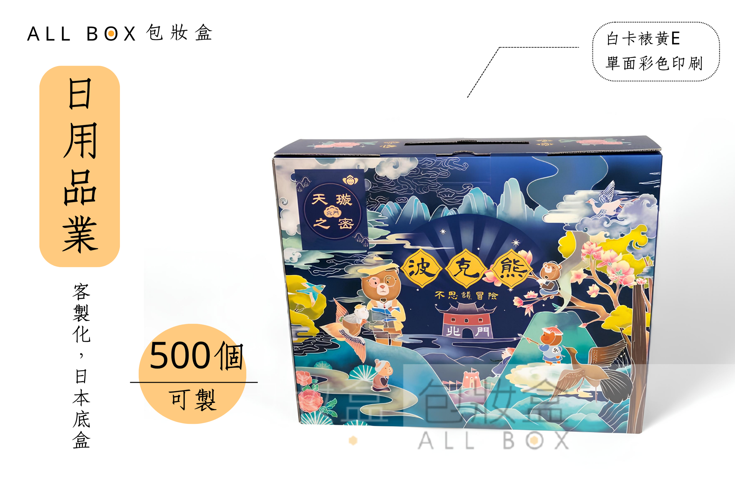 《日用品業愛用包裝》波克熊實境解謎包裝盒（2）