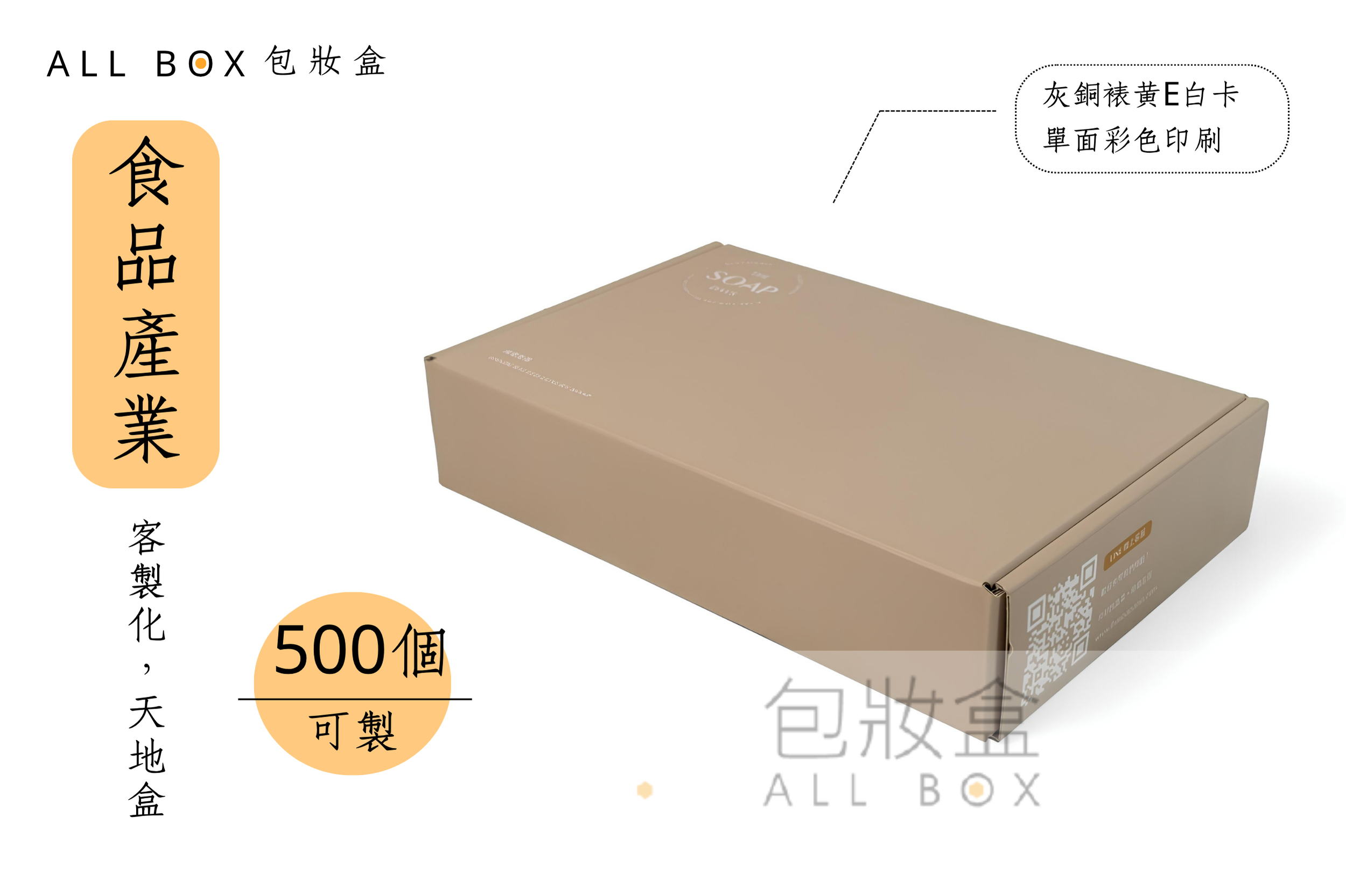 《日用品業愛用包裝》素色簡約肥皂禮盒 《日用品業愛用包裝》素色簡約肥皂禮盒