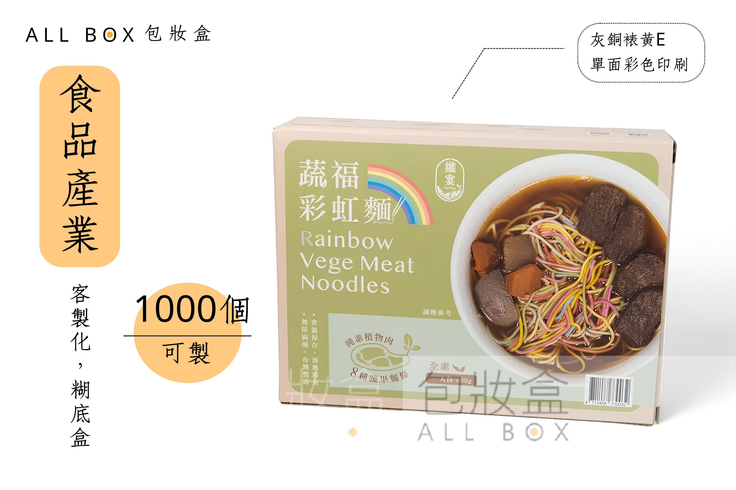 《食品業愛用包裝盒》素食拉麵真空包裝盒(1) 《食品業愛用包裝盒》素食拉麵真空包裝盒(1)